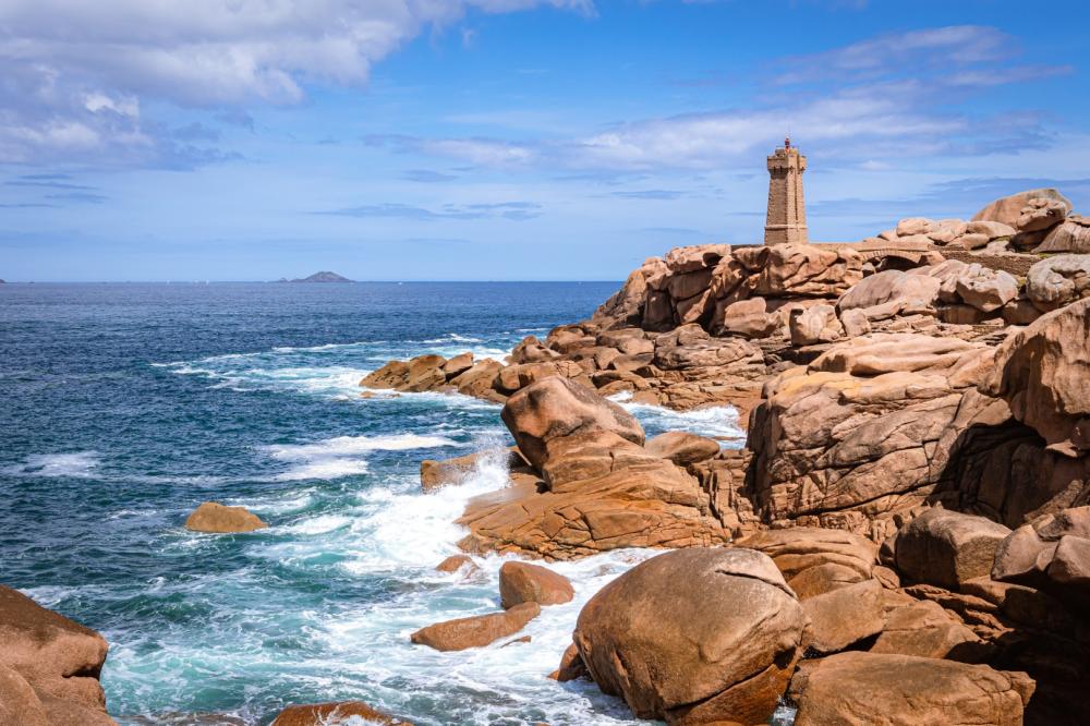 Côte de granite rose à Perros-Guirec