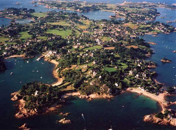 L'ile de Bréhat à Perros-Guirec